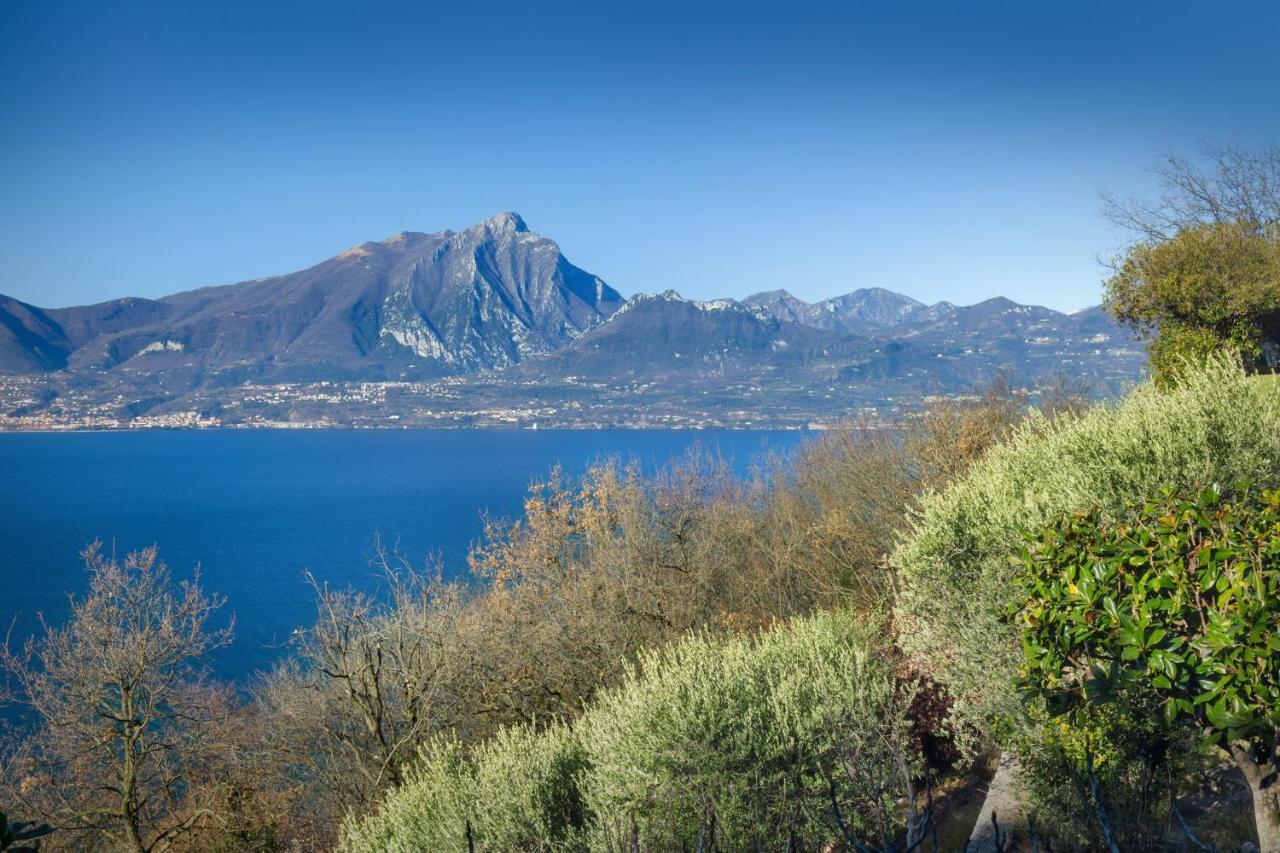 Villetta Blue Panorama With Jacuzzi Torri Del Benaco Exterior foto